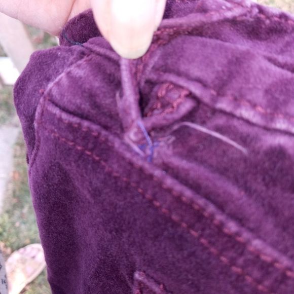 Buffalo David Bitton stretch skinny Jilian Ombre lowrise purple fade women's W28 - Picture 14 of 16